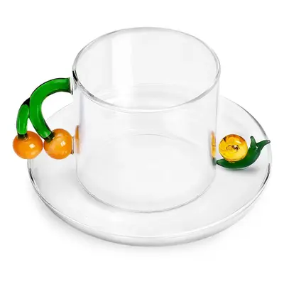 Ichendorf Milano designové šálky Fruits & Flowers Tea Cup Acorn w/s