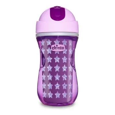 Chicco hrneček Sport termo s brčkem 266 ml růžový