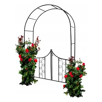 JAKS Zahradní pergola s brankou 138x40x240 cm