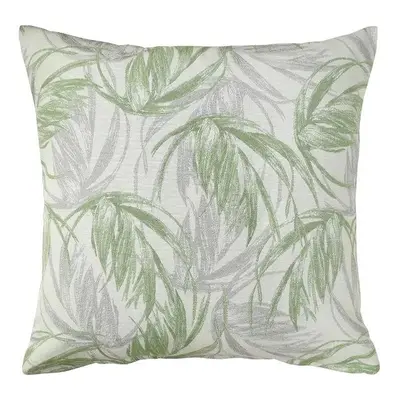 SCANquilt povlak SOFA palms zelenošedá 45 x 45 cm