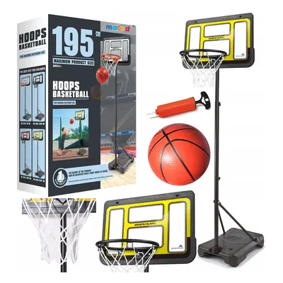 Kamari Basketbalový set 195 cm + míč