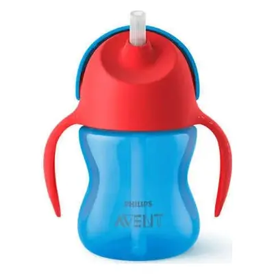 Philips AVENT Hrneček s ohebným brčkem 200 ml chlapec