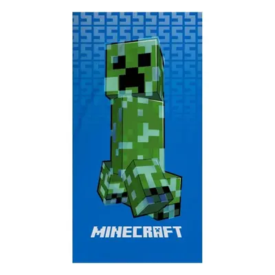 Plážová osuška Minecraft - Creeper