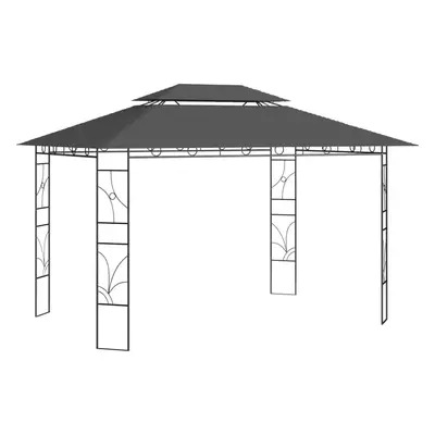 vidaXL Altán 4 x 3 x 2,7 m antracitový 160 g/m²