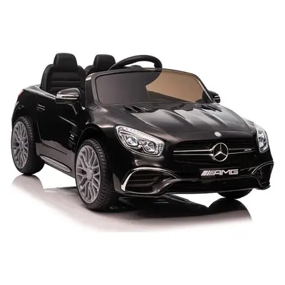 LEAN CARS Elektrické auto Mercedes SL65 S černé lakované