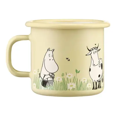 Hrnek Moomin Meadow 0,25l, smalt / žlutý