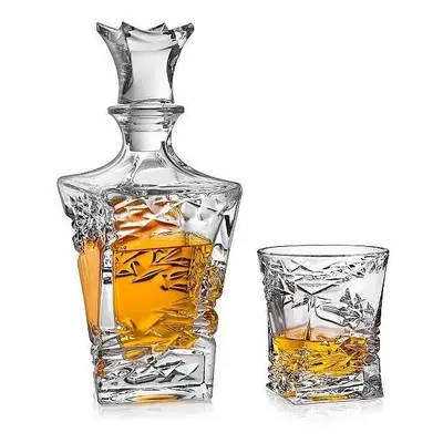 Crystal Bohemia SAMURAI whisky set (1+6)