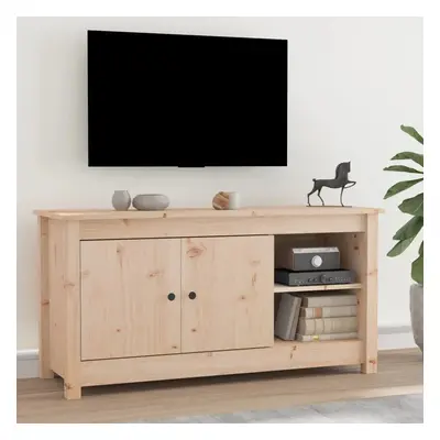 TV skříňka 103 x 36,5 x 52 cm masivní borové dřevo