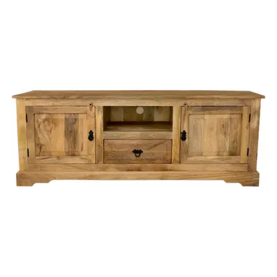 furniture-nabytek.cz - Luxusní tv stolek z masivu mango 160x60x45