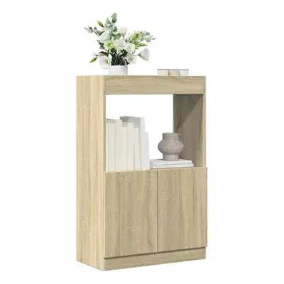 Skříň highboard dub sonoma 63 x 33 x 100 cm kompozitní dřevo