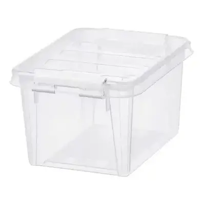 SmartStore Úložný box s bílými klipy Classic, 1,5 l, 1,5 l