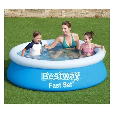 Bestway Nafukovací Bazén Fast Set S Příslušenstvím 183 X 51 Cm Modrý