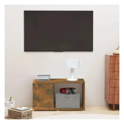 TV skříňka kouřový dub 60 x 24 x 32 cm kompozitní dřevo