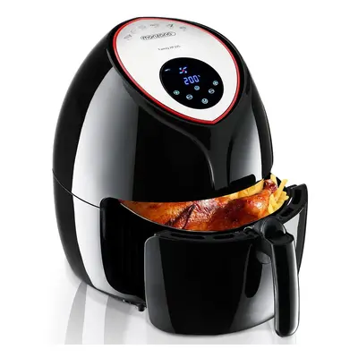 Deuba Horkovzdušná fritéza FRYER 3 black – 9 v 1 s dotykovým displejem 1850 W 6,5 l