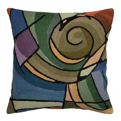 SCANquilt povlak ART WOOL spirals multi 45 x 45 cm