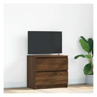 TV skříňka hnědý dub 60x35x54 cm kompozitní dřevo