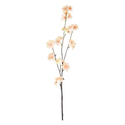 Větvička s lososovými květy Blossom - 80 cm