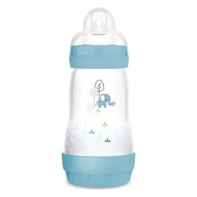 MAM BABY Antikoliková láhev MAM 260ml, Slon, modrá