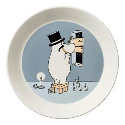 Talíř Moominpappa 19cm, šedý