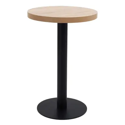 Bistro stolek světle hnědý 50 cm MDF