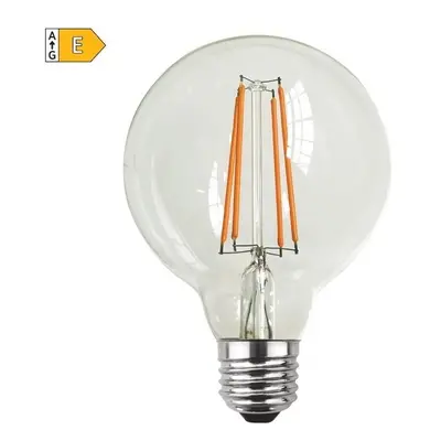 Diolamp LED Globe Filament žárovka čirá G95 12W/230V/E27/2700K/1540Lm/360°