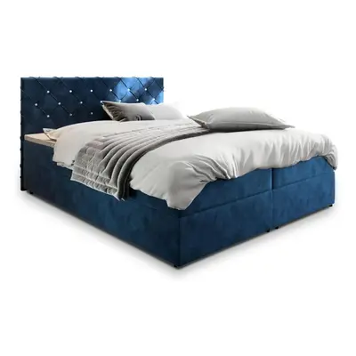 Expedo Čalouněná postel boxspring IRANA, 180x200, magic velvet 2216