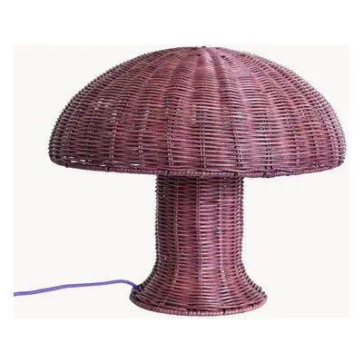 Stolní lampa z ratanu Burgundy