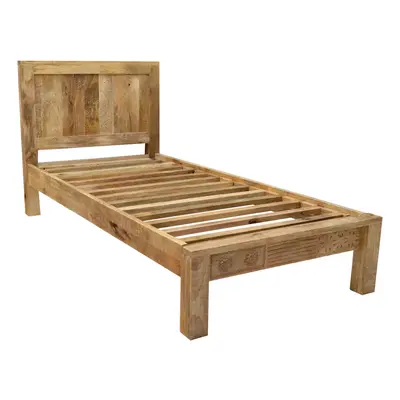 furniture-nabytek.cz - Dřevěná postel 90x200 z masivu mango