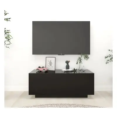 vidaXL TV skříňka černá 100 x 35 x 40 cm kompozitní dřevo