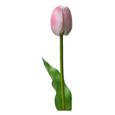 Umělá květina světle růžový tulipán Tulip Pink - 4*4*32 cm