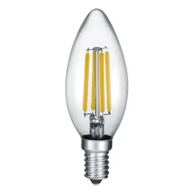 Teplá LED žárovka E14, 4 W Kerze – Trio