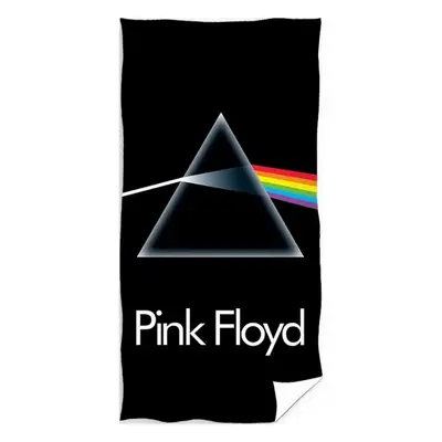 Bavlněná osuška Pink Floyd - motiv The Dark Side of the Moon - 100% bavlna, froté s gramáží 320 