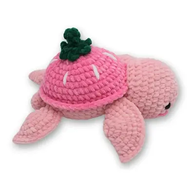 Vali Crochet Háčkovaná Želvička - Strawberry