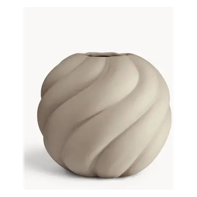 Ručně malovaná keramická váza Twist Ball, V 20 cm