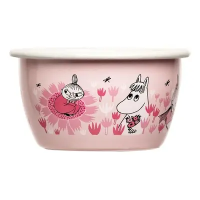 Miska Moomin Girls 0,3l, smalt / růžová