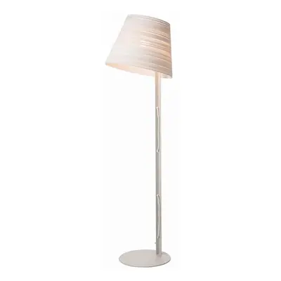 Stojací lampa z kartonu Tilt Floor Dekor: Bílý