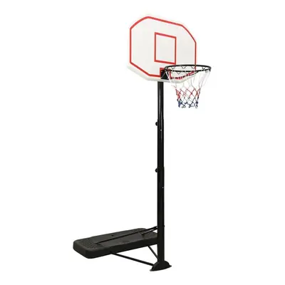 Basketbalový koš bílý 258–363 cm polyethylen