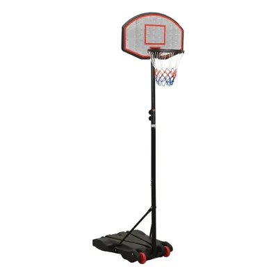 Basketbalový koš černý 216–250 cm polyethylen