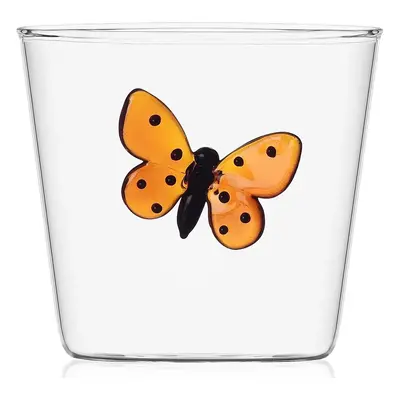 Ichendorf Milano designové sklenice na vodu Garden Pic Nic Tumbler Red Butterfly