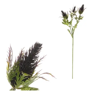 Umělá květina Eryngium fialová, 66 cm