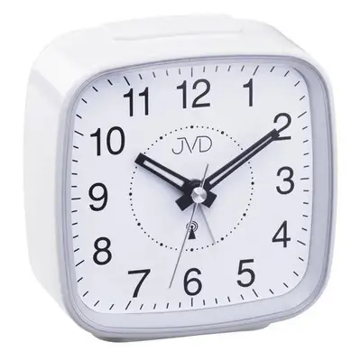 Rádiem řízený budík quartz JVD RB862.1 - bílý