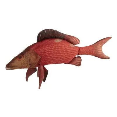 Červený polštář Fish Paul - 93*34*17cm