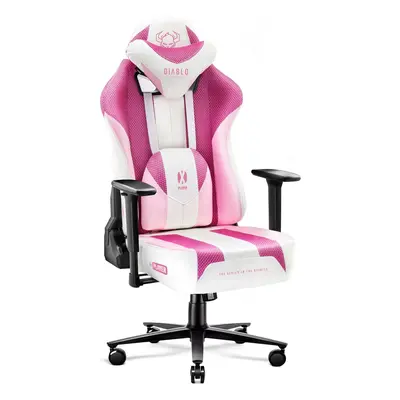 Látková herní židle X-Player 2.0.Normal size: Marshmallow Pink/ růžová