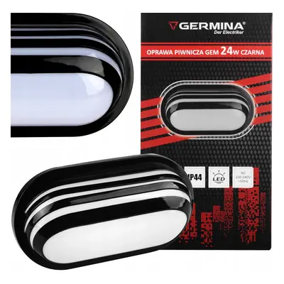 Germina Přisazené LED stropní svítidlo 24W - IP44 - neutrální barva