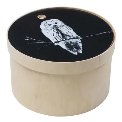 Box na pečivo s prkénkem Owl