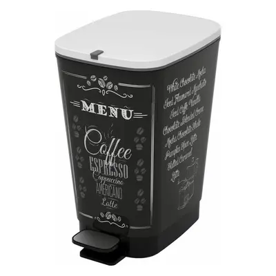 Koš na odpad Chic Bin L - Coffee Menu, 50L