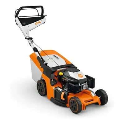 STIHL RM 448.3 V – benzinová sekačka s pojezdem 2,6 kW, 166 cm3, záběr 46 cm, koš 52 l