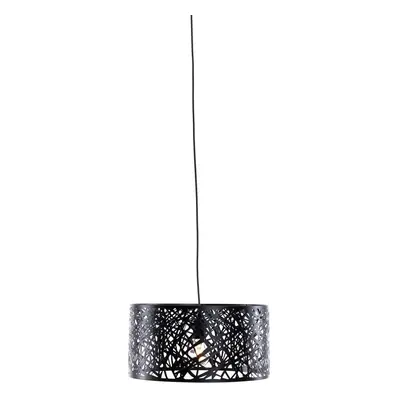 Moderne hanglamp zwart - Ludwig