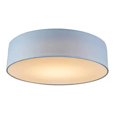 Stropní lampa modrá 40 cm vč. LED - Drum LED