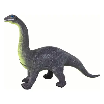 LEAN Toys Velký Brachiosaurus 33 cm se zvukem šedý